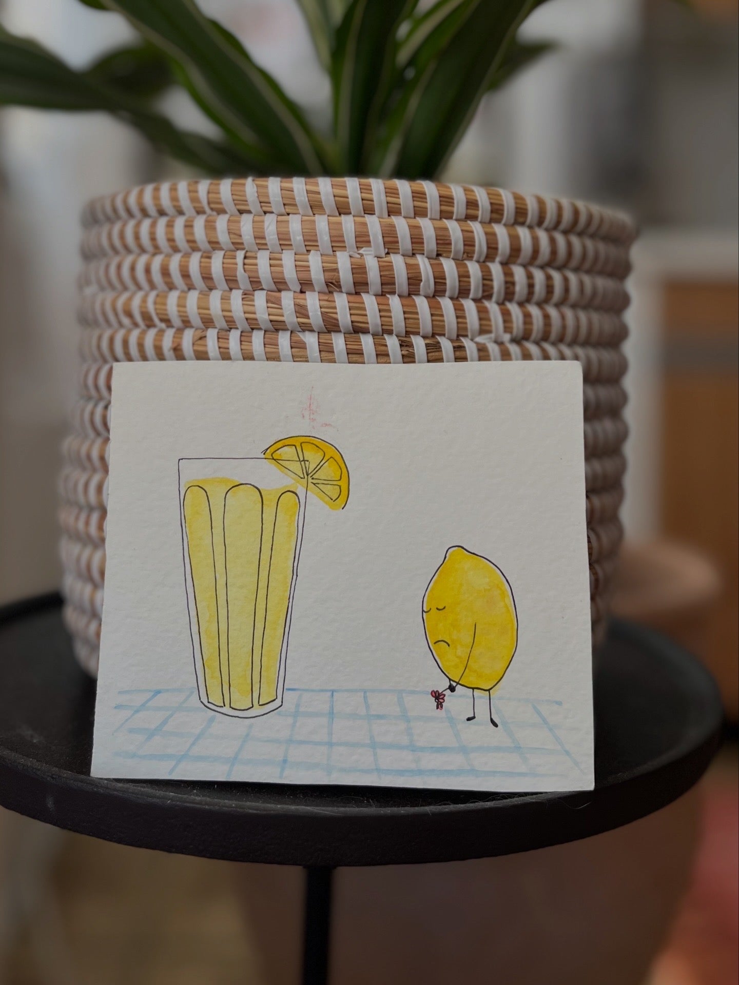 Mourning Lemon Card | Sympathy Card