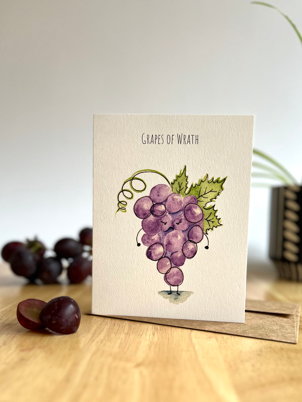 Grapes of Wrath | Sassy Art Card