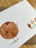Mixed Nuts | Art Card