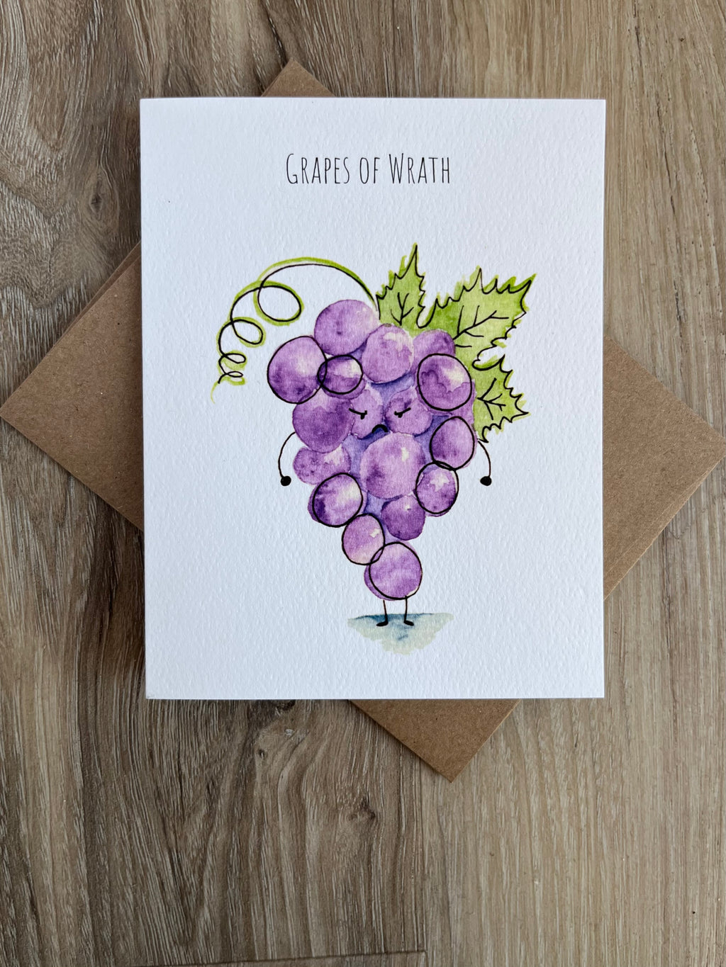 Grapes of Wrath | Sassy Art Card