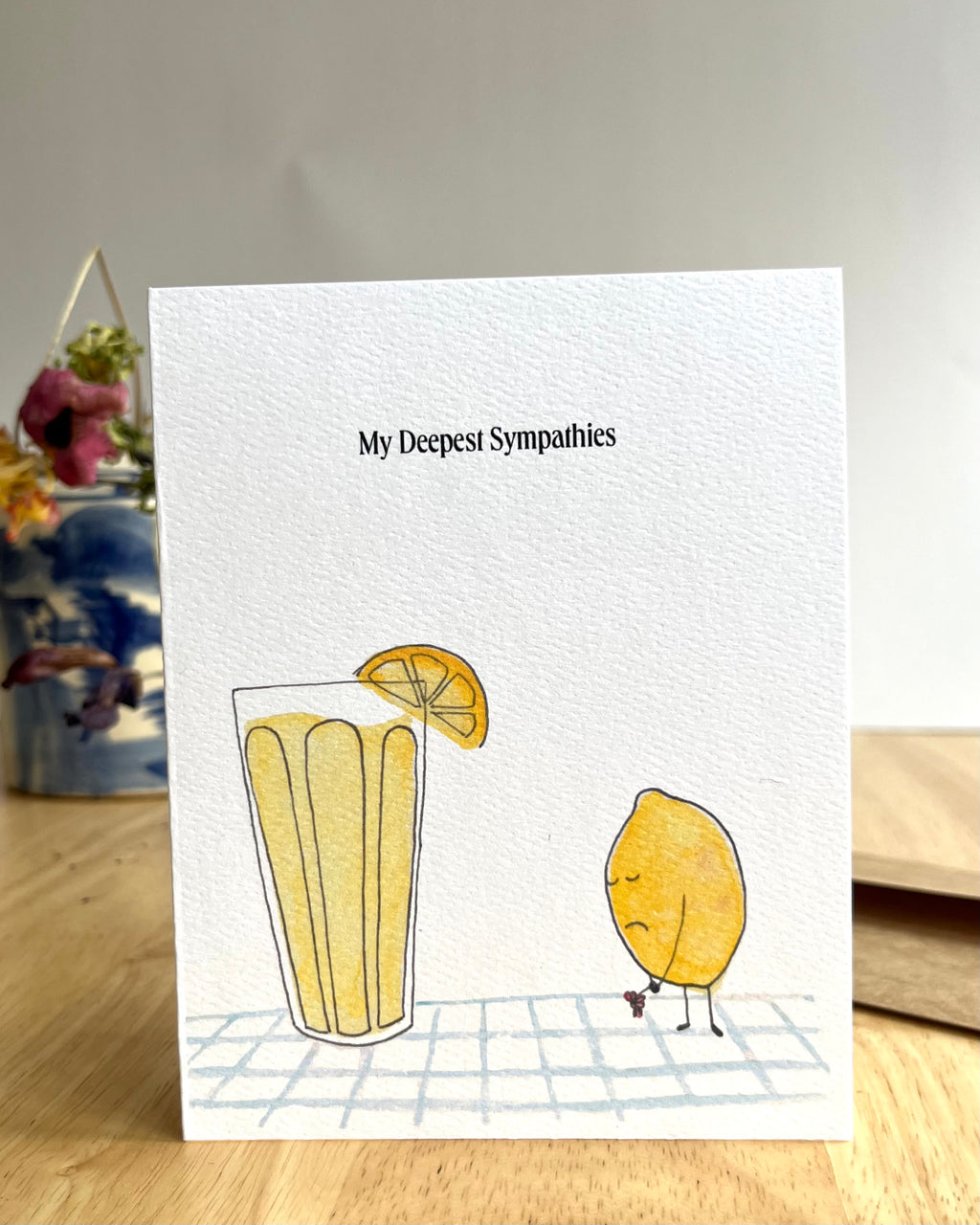 Mourning Lemon Card | Sympathy Card