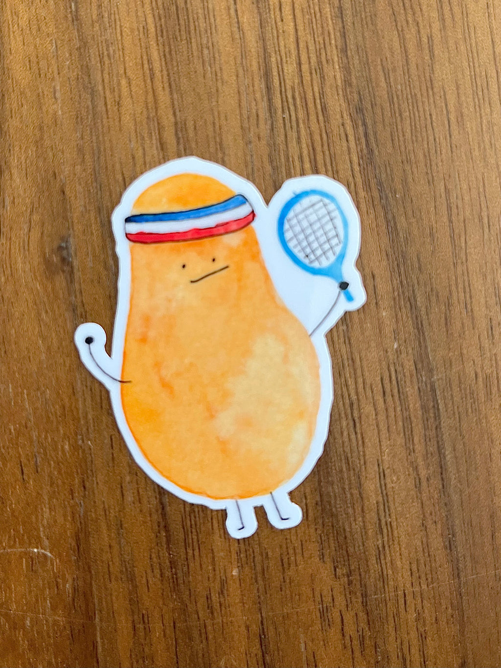 Active Couch Potato Sticker