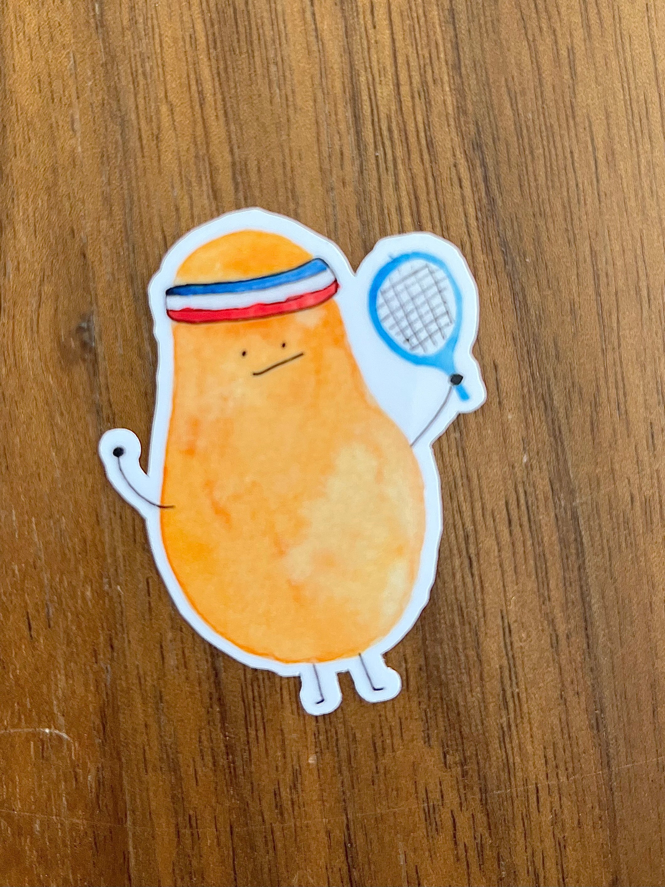 Active Couch Potato Sticker