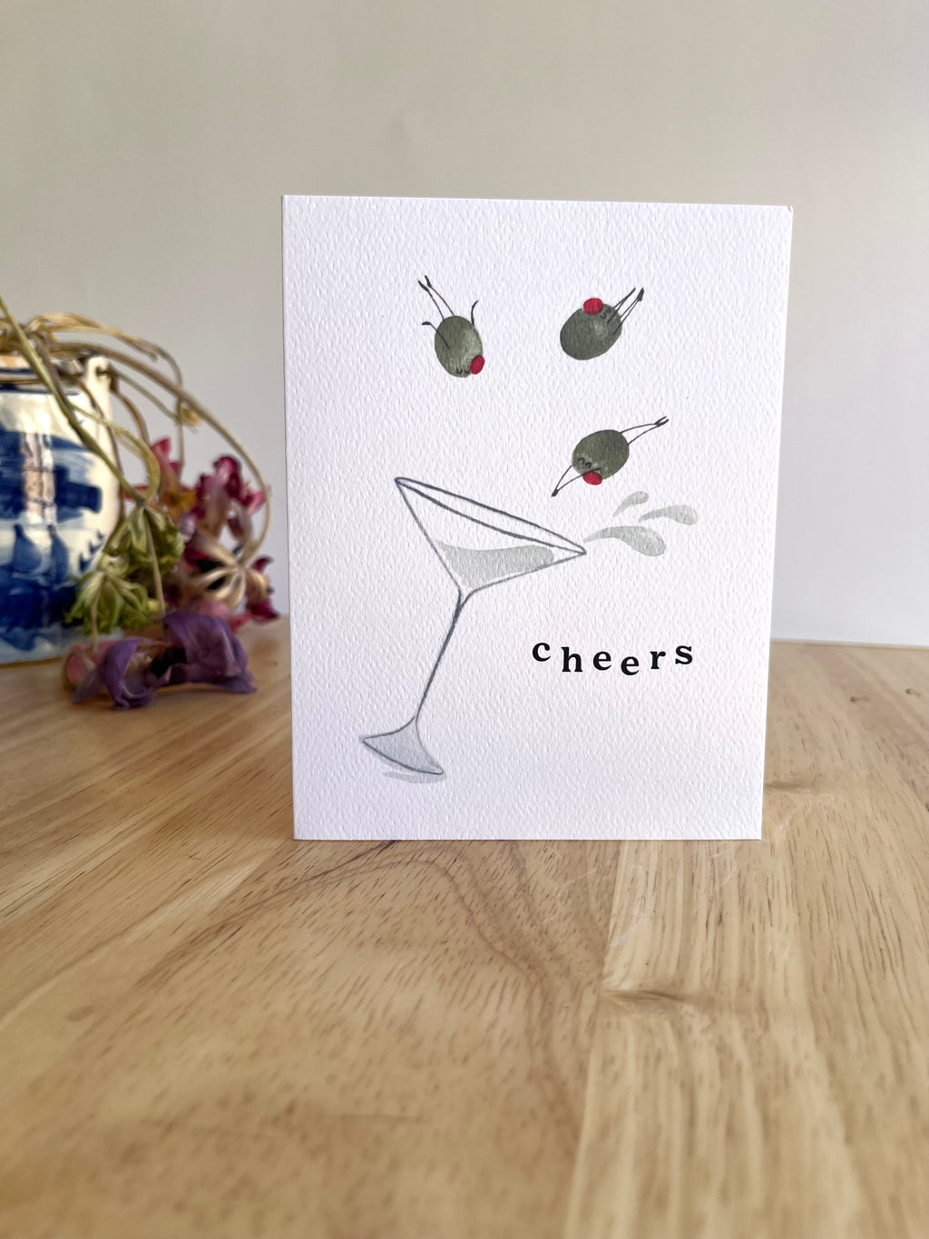 Cheers Martini | Graduation card