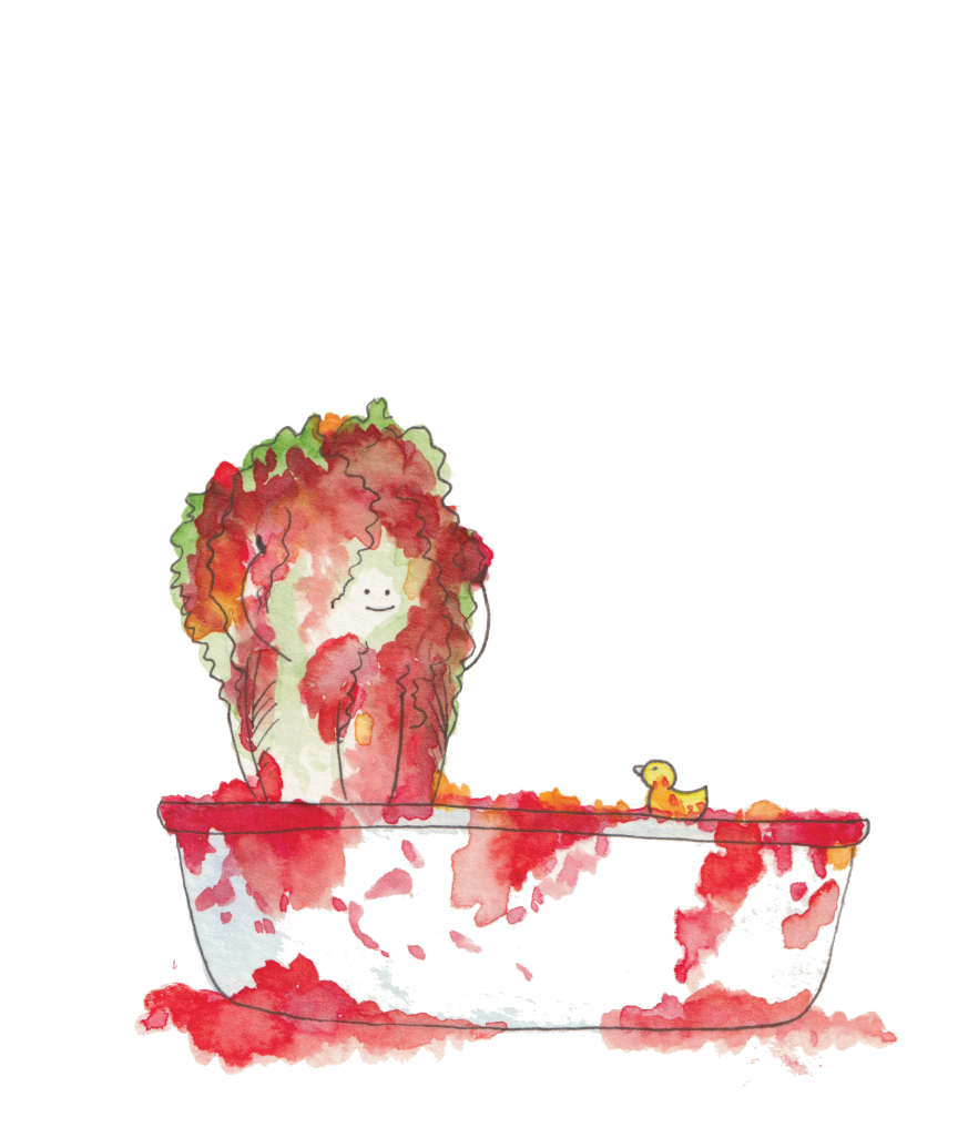 Kimchi Bath Card | Art Card